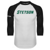 Thumbnail image for  White/Black Raglan Baseball T Shirt