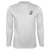 Thumbnail image for  White Performance Long Sleeve Shirt