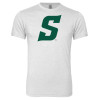 Thumbnail image for  Next Level Heather White Triblend Tee