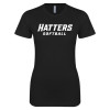 Thumbnail image for  Next Level Womens Black Boyfriend Tee