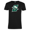 Thumbnail image for  Womens Black Short Sleeve Tee