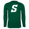 Thumbnail image for  Dark Green Performance Long Sleeve Shirt