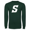 Thumbnail image for  Dark Green Long Sleeve T Shirt