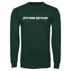 Thumbnail image for  Dark Green Long Sleeve T Shirt