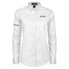 Thumbnail image for  Womens White Twill Button Down Long Sleeve