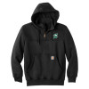 Thumbnail image for  Carhartt Black Rain Defender Paxton Hooded Zip Sweatshirt