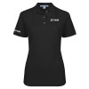 Thumbnail image for  Womens Silk Touch Black Pique Polo