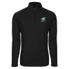 Thumbnail image for  Sport Tek Black Sport Wick Stretch 1/2 Zip Pullover