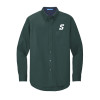 Thumbnail image for  Dark Green Twill Button Down Long Sleeve