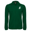 Thumbnail image for  Dark Green Fleece Full Zip Jacket