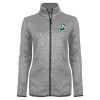 Thumbnail image for  Womens Grey Heather Fleece Jacket