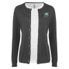 Thumbnail image for  Womens Charcoal Cardigan Sweater