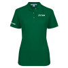 Thumbnail image for  Womens Silk Touch Dark Green Pique Polo