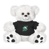 Thumbnail image for  Plush Big Paw 8 1/2 inch White Bear w/Black Shirt