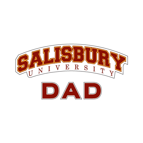  Dad Decal - Arched Salisbury University