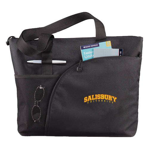  Excel Black Sport Utility Tote - Arched Salisbury University