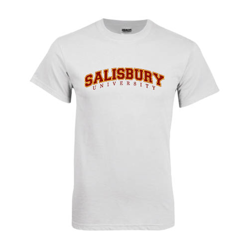  White T Shirt - Arched Salisbury University