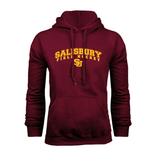  Maroon Fleece Hoodie - Field Hockey