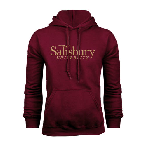  Maroon Fleece Hoodie - Salisbury University