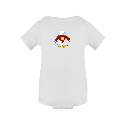  White Infant Onesie - Sammy the Sea Gull