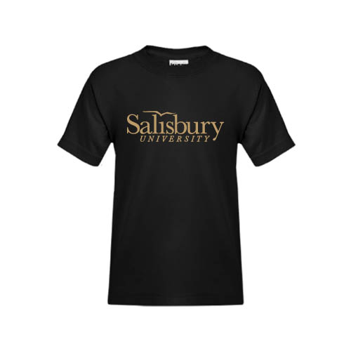  Youth Black T Shirt - Salisbury University