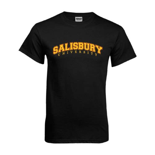  Black T Shirt - Arched Salisbury University
