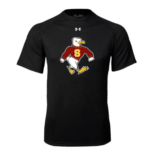  Under Armour Black Tech Tee - Sammy the Sea Gull