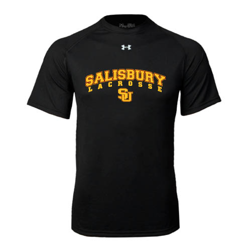  Under Armour Black Tech Tee - Lacrosse