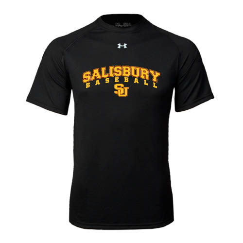  Under Armour Black Tech Tee - Baseball