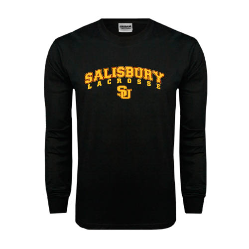  Black Long Sleeve T Shirt - Lacrosse