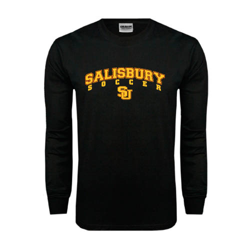  Black Long Sleeve T Shirt - Soccer