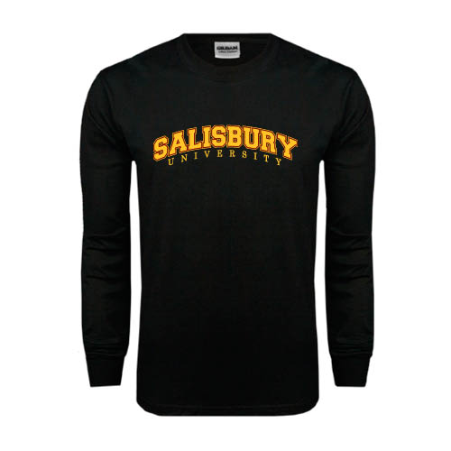  Black Long Sleeve T Shirt - Arched Salisbury University