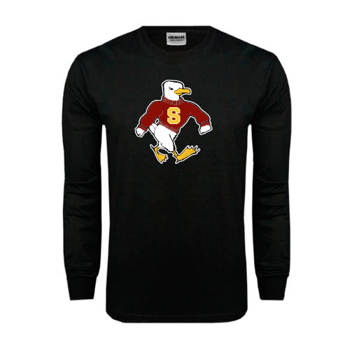  Black Long Sleeve T Shirt - Sammy the Sea Gull