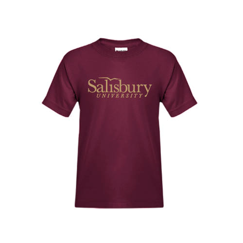  Youth Maroon T Shirt - Salisbury University