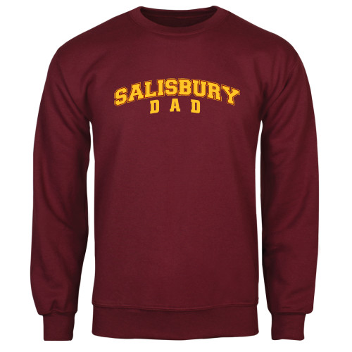  Maroon Fleece Crew - Dad