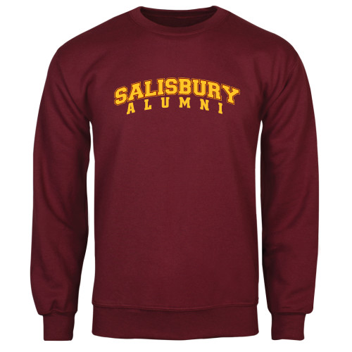  Maroon Fleece Crew - Alumni