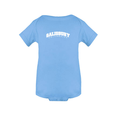  Light Blue Infant Onesie - Arched Salisbury University