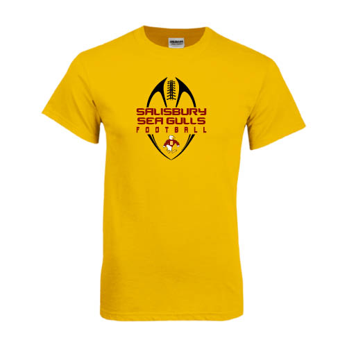  Gold T-Shirt - Tall Football Design