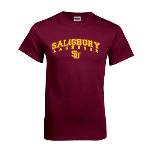 Maroon T Shirt - Lacrosse