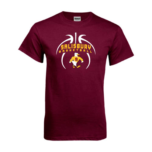  Maroon T Shirt - Graphics in Basketball