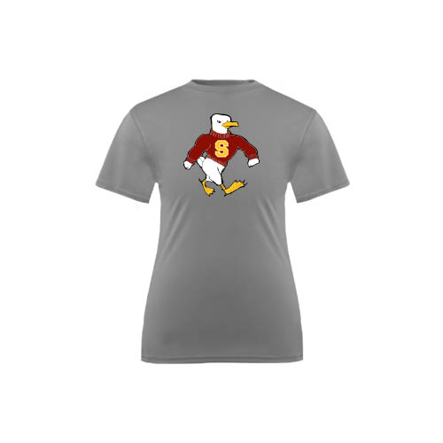  Youth Performance Grey Concrete Tee - Sammy the Sea Gull