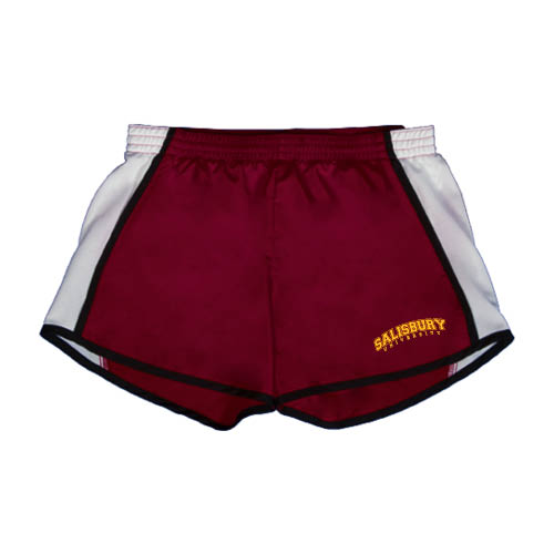  Womens Maroon/White Team Short - Arched Salisbury University