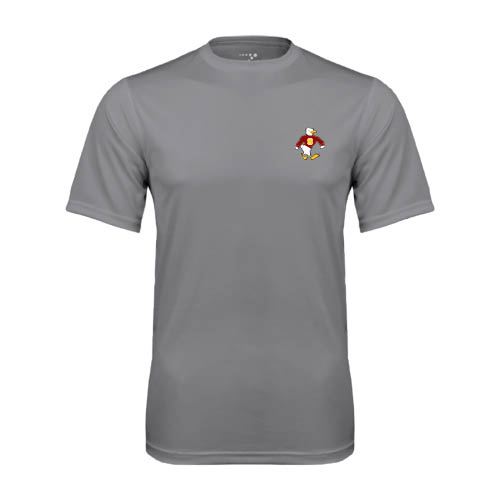  Grey Concrete Performance Tee - Sammy the Sea Gull
