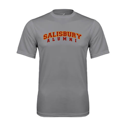  Grey Concrete Performance Tee - Alumni