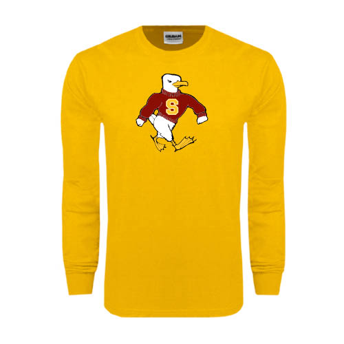  Gold Long Sleeve T Shirt - Sammy the Sea Gull