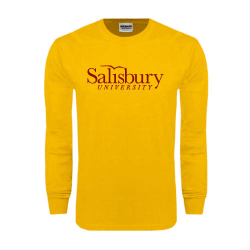  Gold Long Sleeve T Shirt - Salisbury University