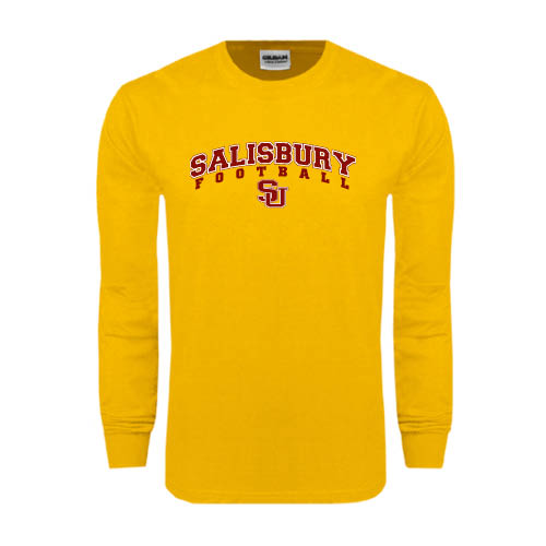  Gold Long Sleeve T Shirt - Football