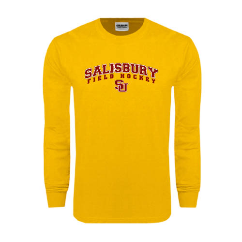  Gold Long Sleeve T Shirt - Field Hockey
