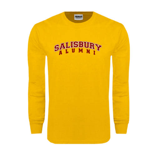  Gold Long Sleeve T Shirt - Alumni