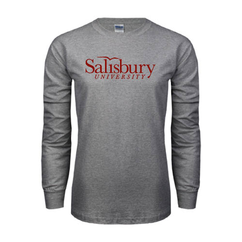 Grey Long Sleeve T Shirt - Salisbury University